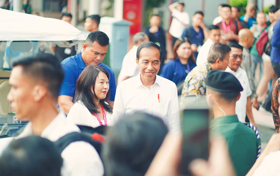 印尼总统佐科·维多多亲临Asiabike Jakarta 2024国际自行车展现场(images 4)